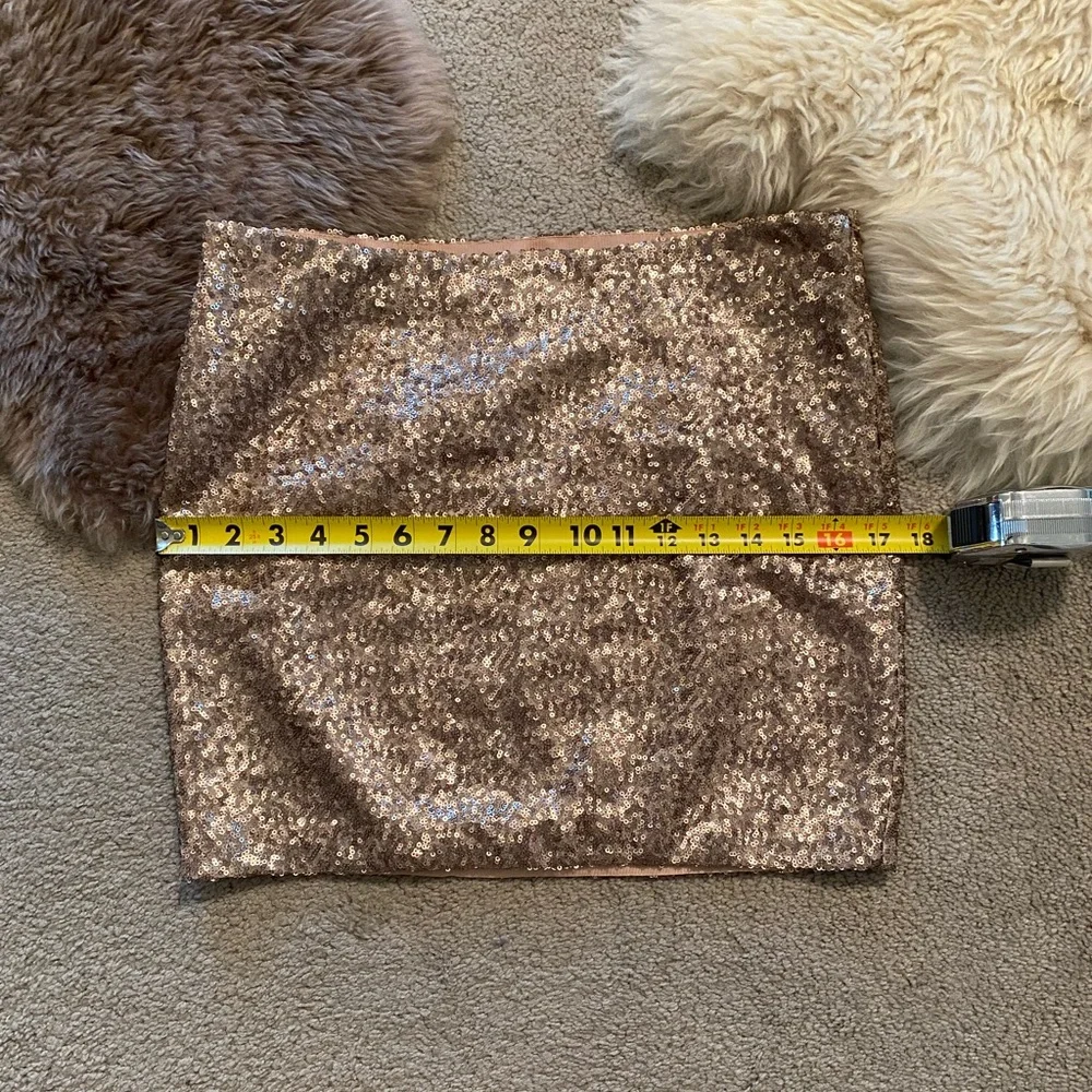 Sequins Mini Skirt - Picture 5 of 6